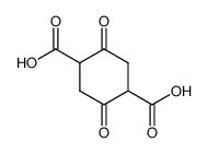 2,5-dioxo-1,4-cyclohexanedicarboxylic acid Structure