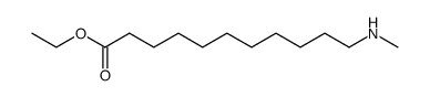ethyl 11-methylaminoundecanoate Structure