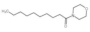 1-Decanone,1-(4-morpholinyl)- Structure