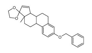 3-O-Benzyl 15,16-Dehydro Estrone Monoethylene Ketal structure
