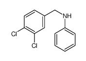 N-[(3,4-dichlorophenyl)methyl]aniline结构式