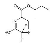 2-[(Trifluoroacetyl)amino]butanoic acid 1-methylpropyl ester structure