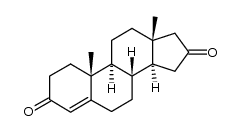 Androst-4-ene-3,16-dione结构式