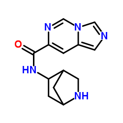 Imidazo[1,5-c]pyrimidine-7-carboxamide, N-2-azabicyclo[2.2.1]hept-5-yl- (9CI) structure