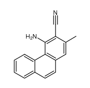 4-amino-2-methylphenanthrene-3-carbonitrile Structure