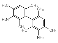 3-(3-amino-2,4,6-trimethyl-phenyl)-2,4,6-trimethyl-aniline结构式