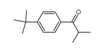 1-(4-tert-butyl-phenyl)-2-methylpropan-1-one Structure