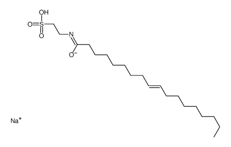 sodium (Z)-2-[(1-oxo-9-octadecenyl)amino]ethanesulphonate结构式