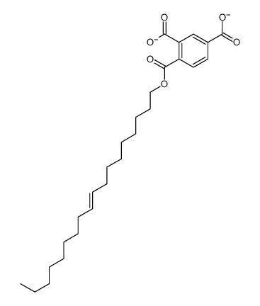 4-octadec-9-enoxycarbonylbenzene-1,3-dicarboxylate结构式