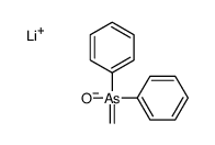 lithium,[methanidyl(phenyl)arsoryl]benzene结构式