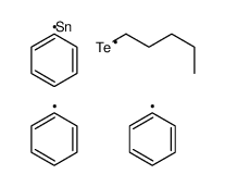 1-λ1-tellanylpentane,triphenyltin结构式