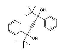 2,2,7,7-tetramethyl-3,6-diphenyloct-4-yne-3,6-diol Structure