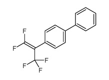 1-(1,1,3,3,3-pentafluoroprop-1-en-2-yl)-4-phenylbenzene结构式