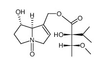 Heliotrine N-oxide Structure