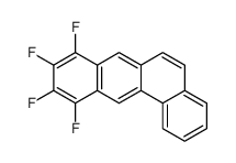8,9,10,11-tetrafluorobenzo[a]anthracene结构式