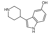 3-piperidin-4-yl-1H-indol-5-ol Structure