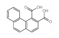 3,4-Phenanthrenedicarboxylic acid Structure