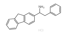 1-(9H-fluoren-2-yl)-2-phenyl-ethanamine结构式