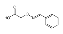 (E)-O-(1-carboxymethyl) benzaldoxime Structure