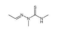 acetaldehyde 2,4-dimethylthiosemicarbazone Structure