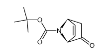 (1S,4S)-7-(tert-butoxycarbonyl)-7-azabicyclo[2.2.1]hept-5-en-2-one Structure