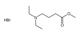 diethyl-(4-methoxy-4-oxobutyl)azanium,bromide结构式