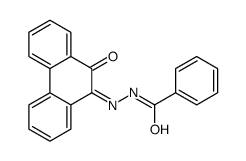 N-[(10-oxophenanthren-9-ylidene)amino]benzamide结构式