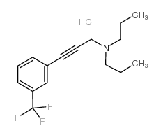 N,N-Dipropyl-3-(3-(trifluoromethyl)phenyl)-2-propyn-1-amine hydrochlor ide picture