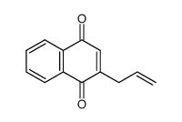 2-allylnaphthalene-1,4-dione结构式