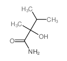 Butanamide,2-hydroxy-2,3-dimethyl- structure