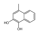 4-methylnaphthalene-1,2-diol结构式