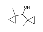 Bis-(α-methylcyclopropyl)-methanol Structure