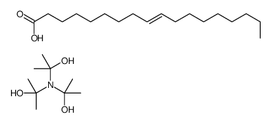 oleic acid, compound with 2,2',2''-nitrilotri(propan-2-ol) (1:1) Structure