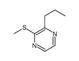 2-methylsulfanyl-3-propylpyrazine结构式