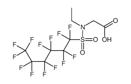 N-ethyl-N-[(tridecafluorohexyl)sulphonyl]glycine picture
