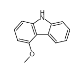 4-methoxy-9H-carbazole Structure