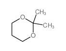 m-Dioxane, 2,2-dimethyl- Structure