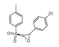 2-(p-toluenesulfonyl)-3-(p-chlorophenyl)oxaziridine Structure