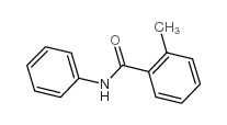 2-METHYL-N-PHENYLBENZAMIDE Structure
