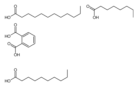 1,2-Benzenedicarboxylic acid, mixed decyl and lauryl and octyl diesters Structure