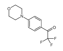 2,2,2-trifluoro-1-(4-morpholin-4-ylphenyl)ethanone Structure