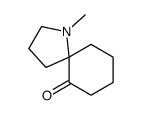 1-Azaspiro[4.5]decan-6-one,1-methyl-(9CI) structure