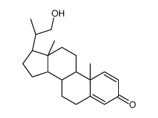 21-hydroxy-20-methylpregna-1,4-dien-3-one结构式