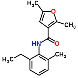 3-Furancarboxamide,N-(2-ethyl-6-methylphenyl)-2,5-dimethyl-(9CI)结构式
