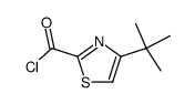 4-(tert-butyl)thiazole-2-carbonyl chloride Structure