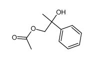 (+/-)-1-acetoxy-2-phenyl-2-propanol结构式