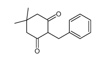 2-benzyl-5,5-dimethylcyclohexane-1,3-dione Structure
