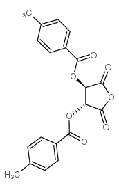 di-(4-toluoyl)-l-tartaric anhydride structure