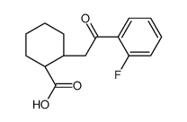 TRANS-2-[2-(2-FLUOROPHENYL)-2-OXOETHYL]CYCLOHEXANE-1-CARBOXYLIC ACID图片