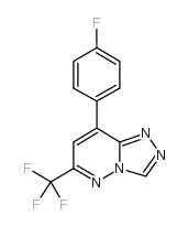 8-(p-Fluorophenyl)-6-trifluoromethyl-1,2,4-triazolo(4,3-b)pyridazine picture